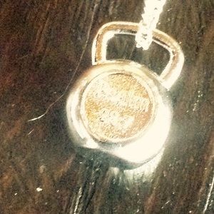 Kettle bell necklace